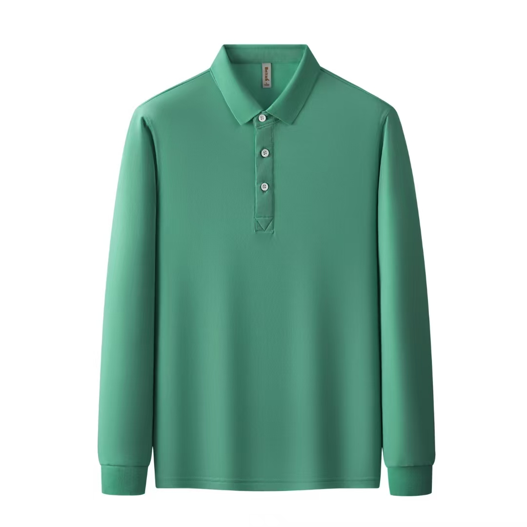 长袖POLO衫 文化广告衫 厂服加工定制 企业工作服