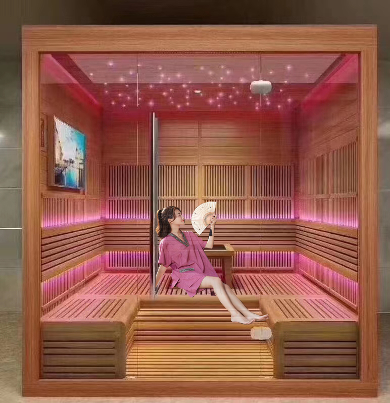 小型家用汗蒸房 远红外光波房 私人桑拿房定制厂家包设备设计安装