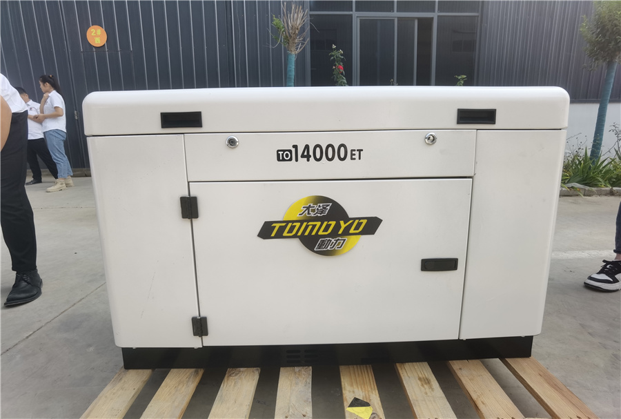双缸风冷 大泽动力10kw柴油发电机 TO14000ETLZ 电动 100
