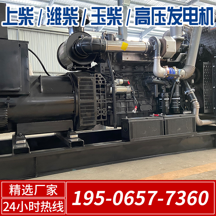 1200KW上柴发电机组 工作效率高 提供使用指导 润世电源定制