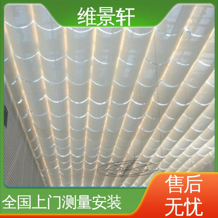 维景轩 材质优良 十年质保 阳光棚遮阳帘电动 fcs折叠天棚帘