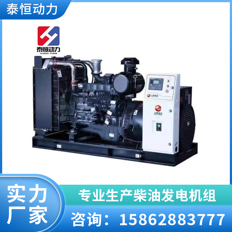 供应上柴500KW发电机组 工厂学校备用电源可定制 动力足