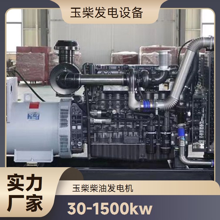 玉柴工作效率高 工业级电站备用机组 静音箱型 250KW柴油发电机
