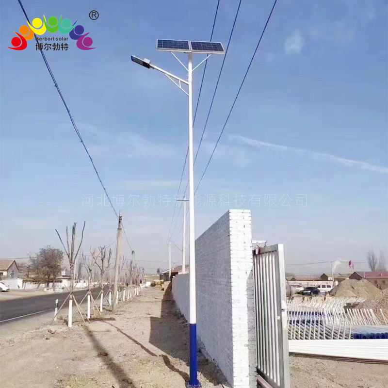 博尔勃特LED中国结路灯市政道路照明热镀锌太阳能路灯杆厂家批发