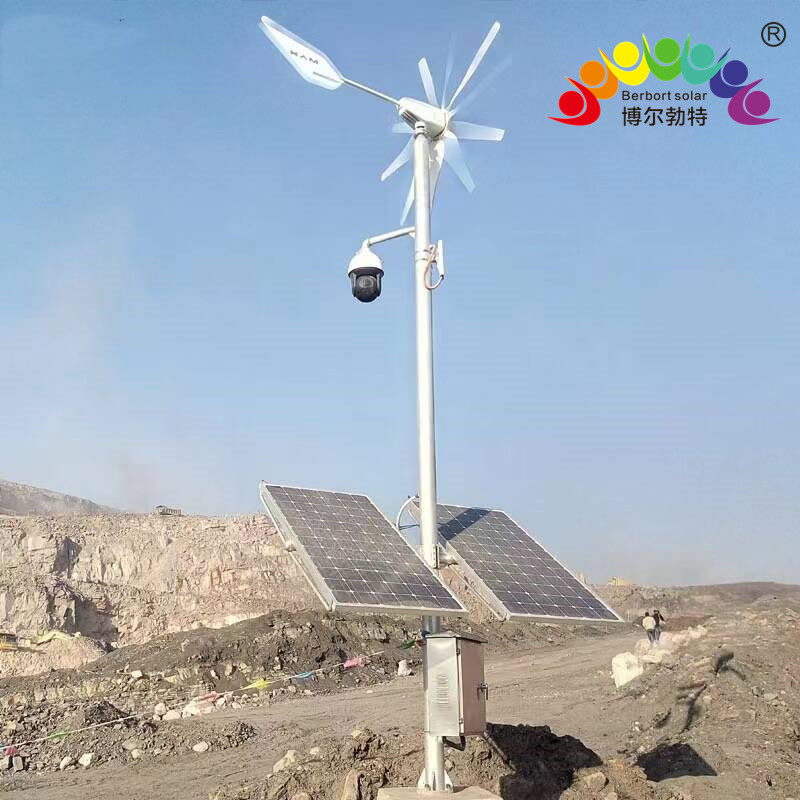 博尔勃特无电地区太阳能光伏发电系统矿山风光互补监控供电系统