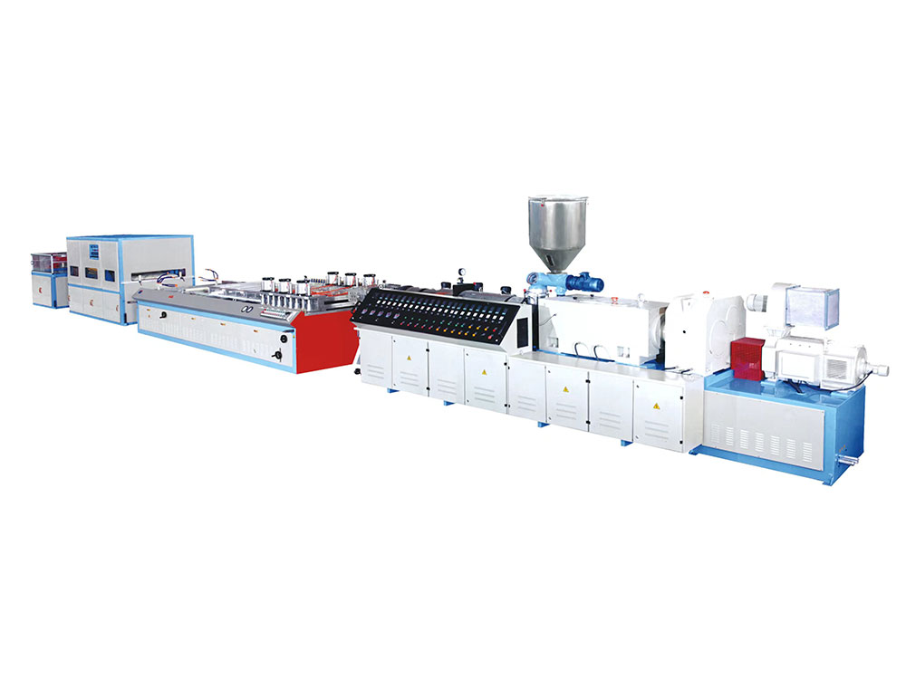 PVC木塑门板生产线