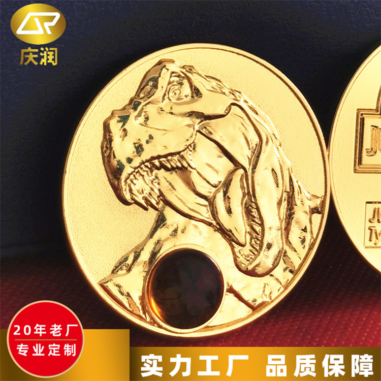 公司周年庆创意金属纪念章 金属质感强 多种款式 支持定制