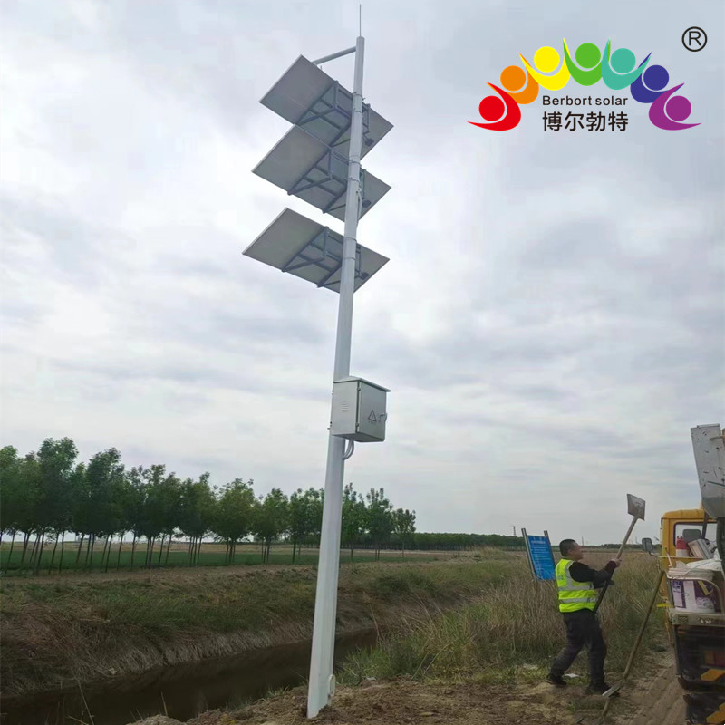 矿山无电区风光互补发电系统太阳能监控供电系统厂家博尔勃特