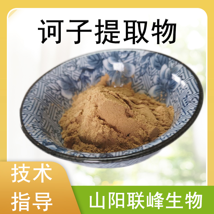 诃子提取物 诃子多糖 水溶10：1诃子粉 棕黄色粉末 80目 食品原料