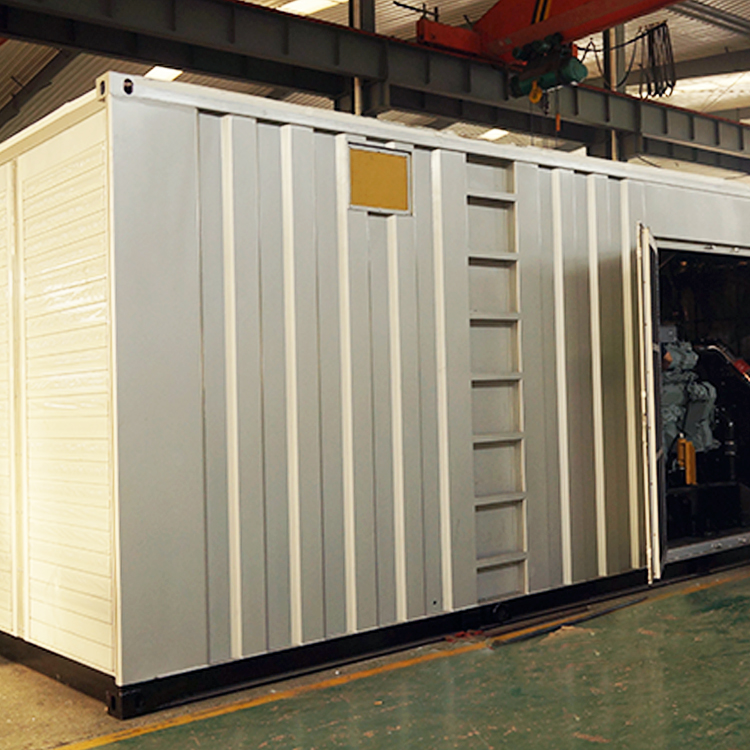 华力全新定制 1000KW集装箱发电机组 设备箱 源头厂家