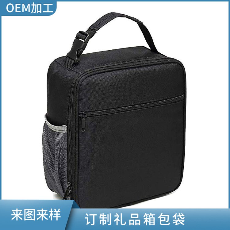 OEM品牌牛津布材质个性定制单肩工具包 大容量方形设计涤纶里料