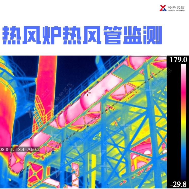 热风炉热成像监控系统 炉壳燃烧阀变经区温度监控 在线测温系统