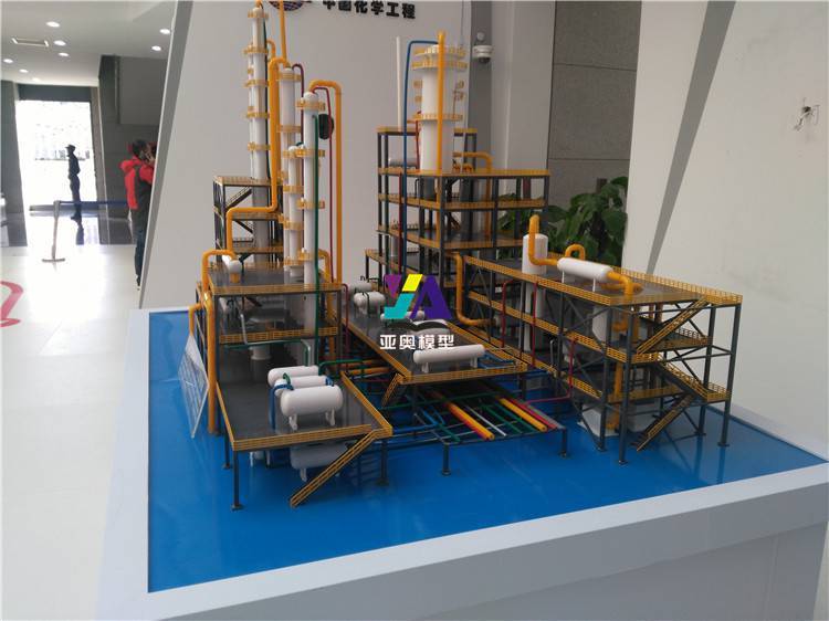 大型展览实训装备 石油化工模型 化工流程装置沙盘模型