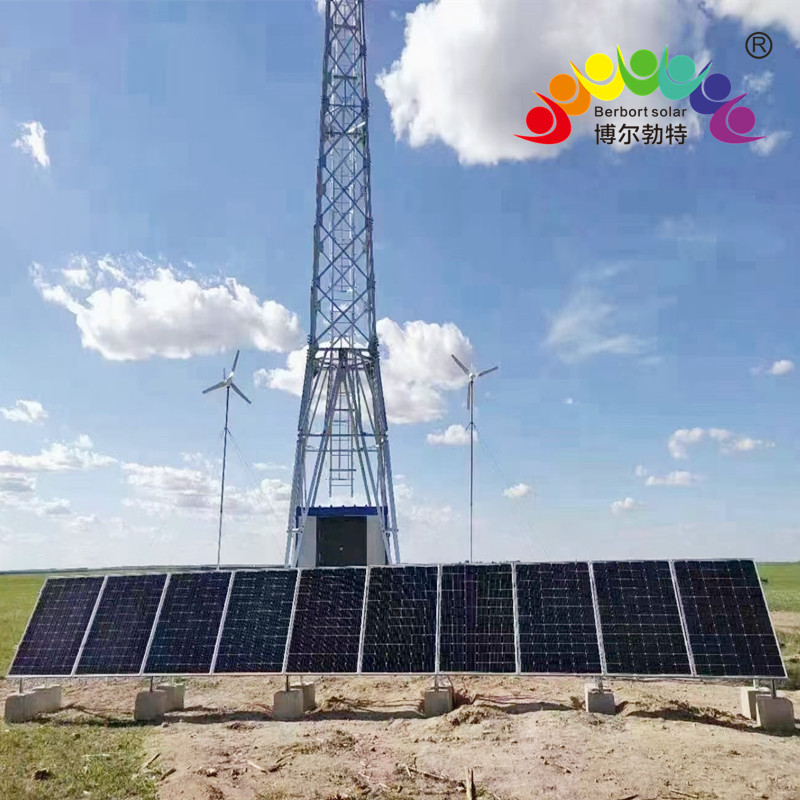 通讯基站离网型太阳能发电系统 无电区风光互补供电系统博尔勃特