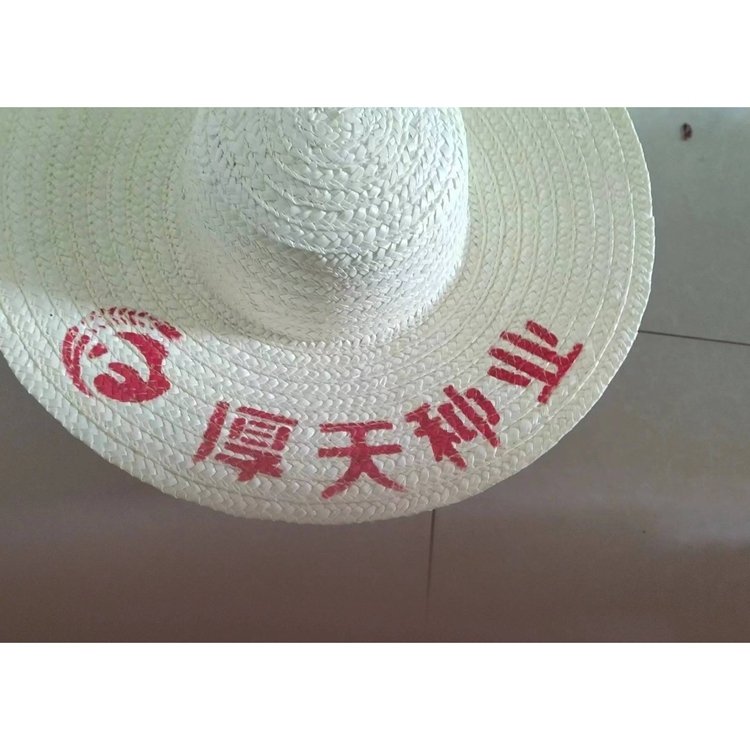 夏季遮阳小麦草草帽 批量供应 麦秆编制可定制 防晒遮阳
