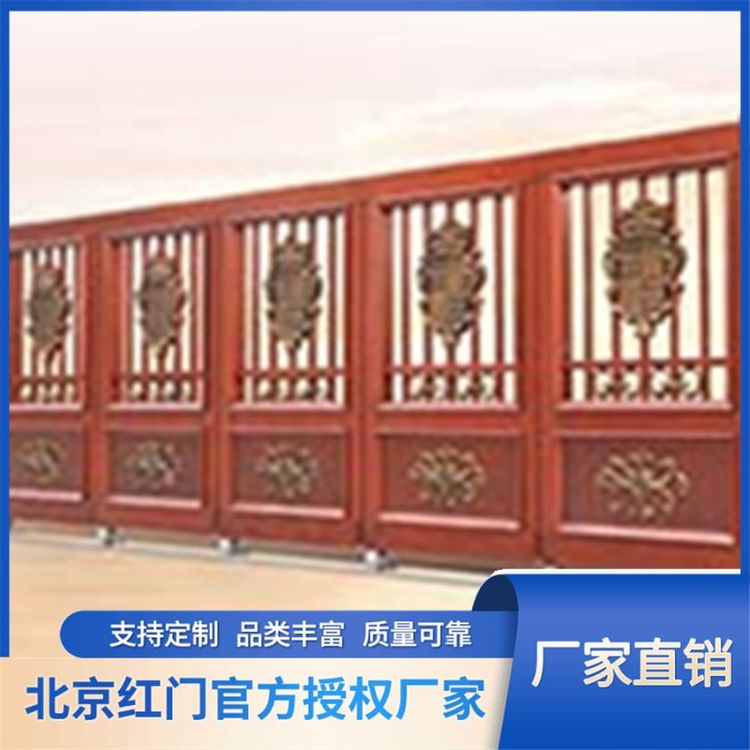 社区安防红门羿达 智能设备涵盖多种电动门 以匠心工艺与前沿科技