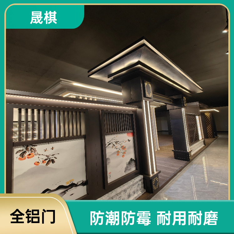 衣帽间全铝门 按需定制 样式新颖 坚固耐用 材料环保
