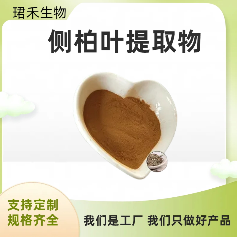 珺禾 侧柏叶提取物 含黄酮 水溶性植物萃取 10:1 浸膏