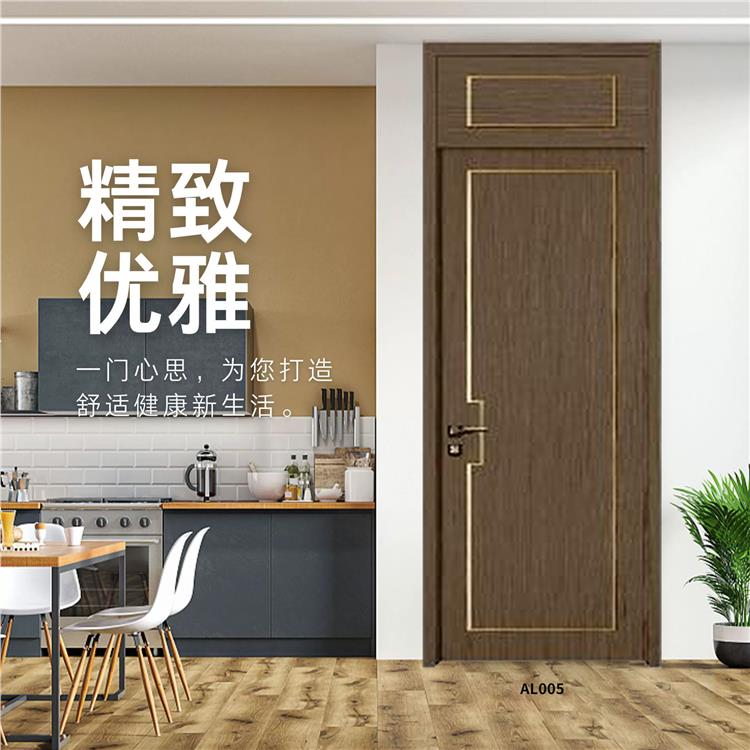 轩雅居室内WPC树脂复合木门 静音卧室门 轻奢简约
