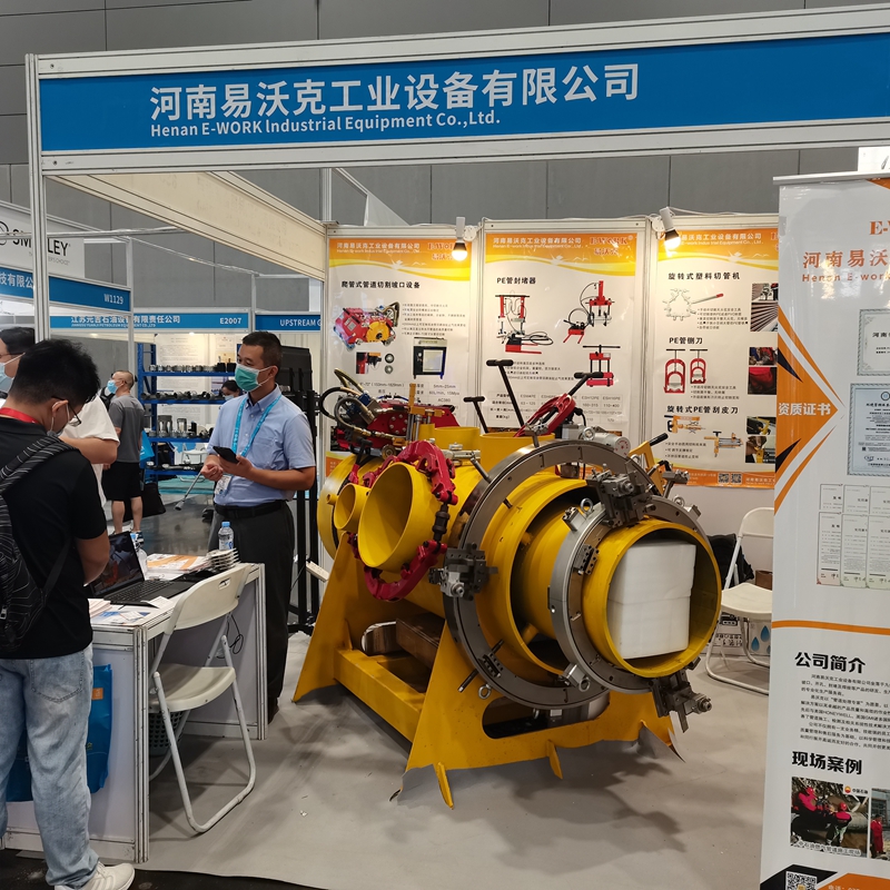 外卡式切割坡口机易沃克适用于所有管径ESCG1016电机伺服稳定