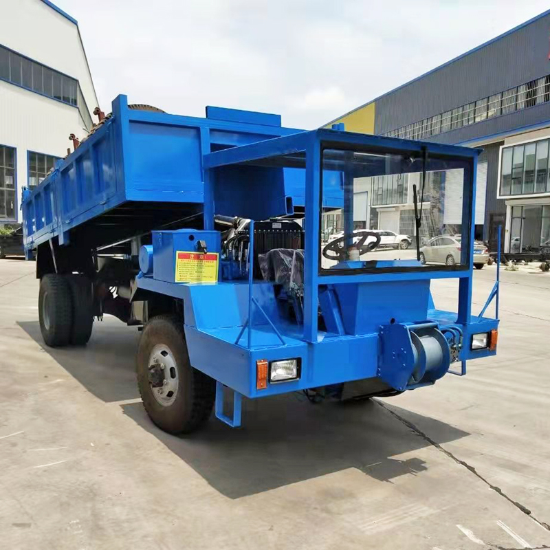柴油3吨自卸六轮车 工程农用四驱拖拉机 拉混凝土U型斗六轮运输车