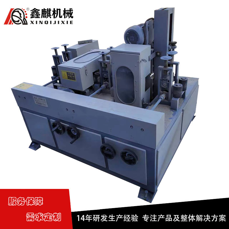 鑫麒全自动方管抛光机 XQ-FG-M4 矩形管除锈机 四面不锈钢拉丝机除氧