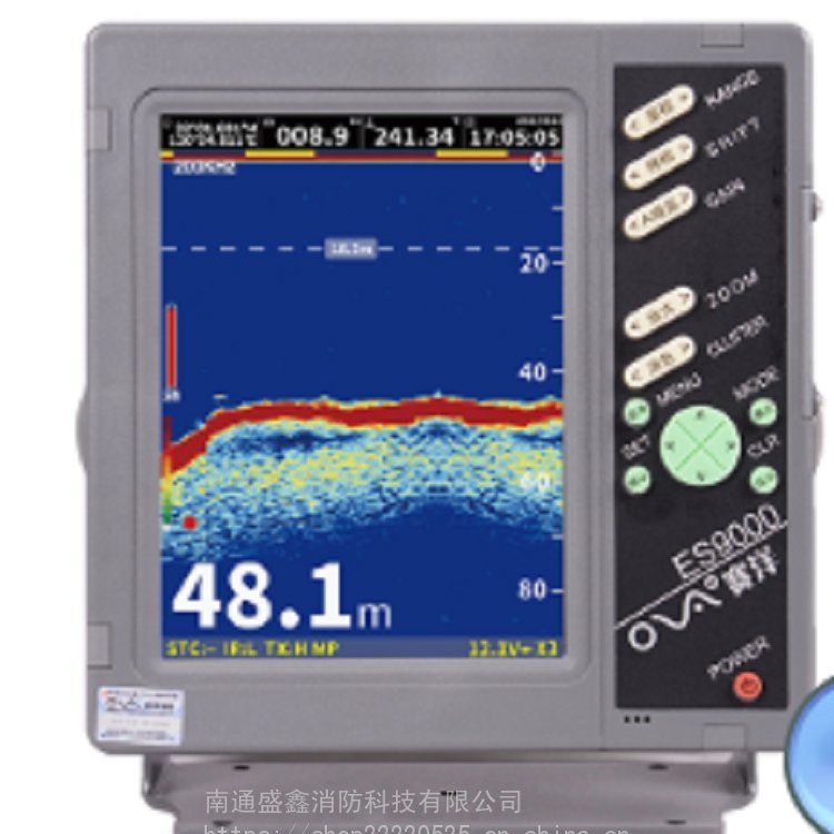 赛洋ES-9000-10 10寸显示屏 船用航海导航测深仪航海