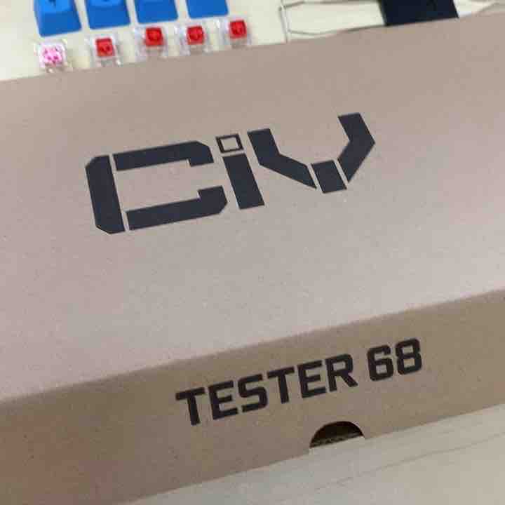 狼派CIY68双模蓝牙5.0无线2.4G机械键盘TESTER68键套件轴座试轴器