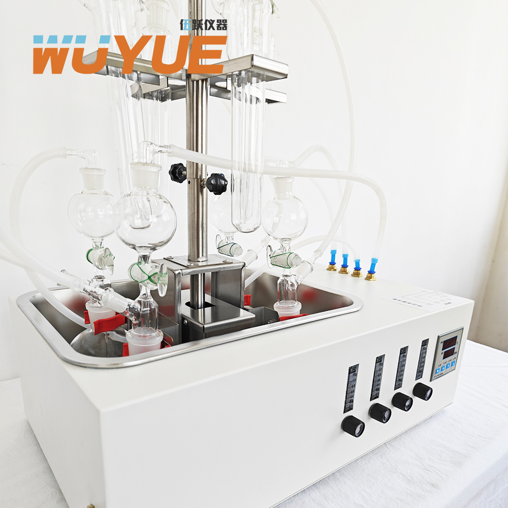 伍跃仪器 土壤和沉积物硫化物的测定酸化吹气吸收装置 WYLHW-6