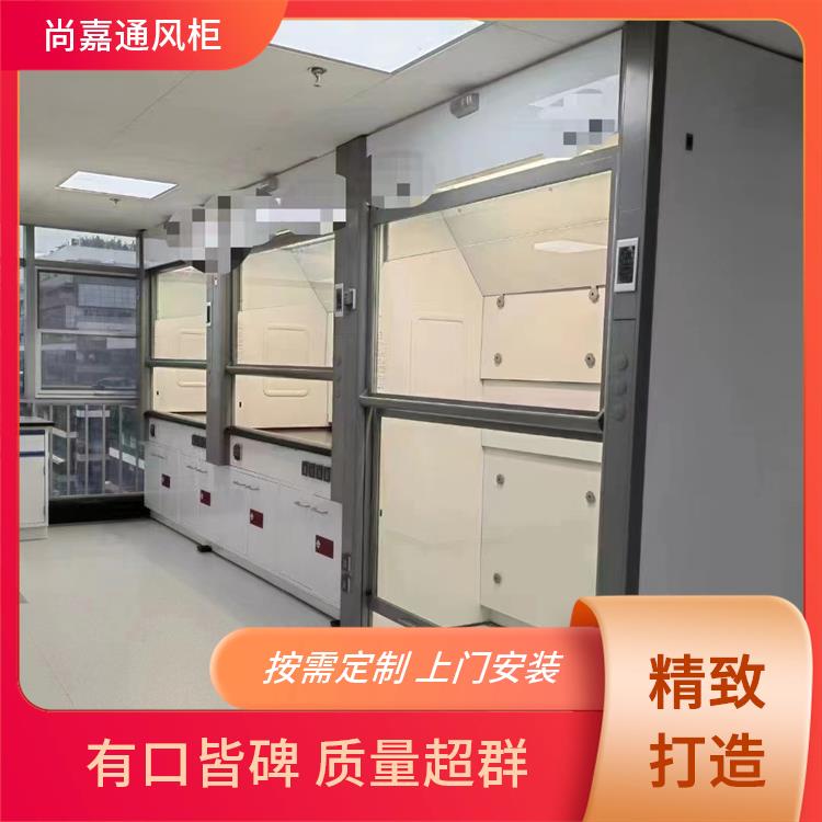 大学高校学校 聚丙烯pp通风柜 可配水槽可定制 上门安装测量 尚嘉