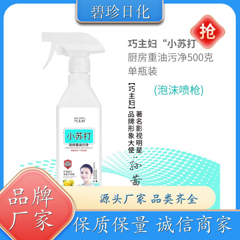 厂家供应 促销装 厨房去油污净 抽油烟机清洗剂 除油剂去污剂