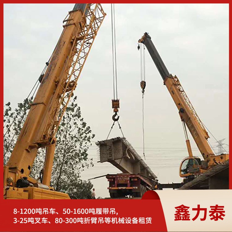 泰 兴 吊车租赁 400吨吊装设备出租 短距离搬运移位