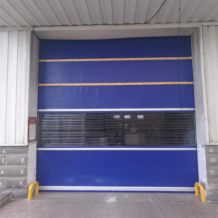阔海 专业厂家定做安装感应门 快速堆积门 工业提升门