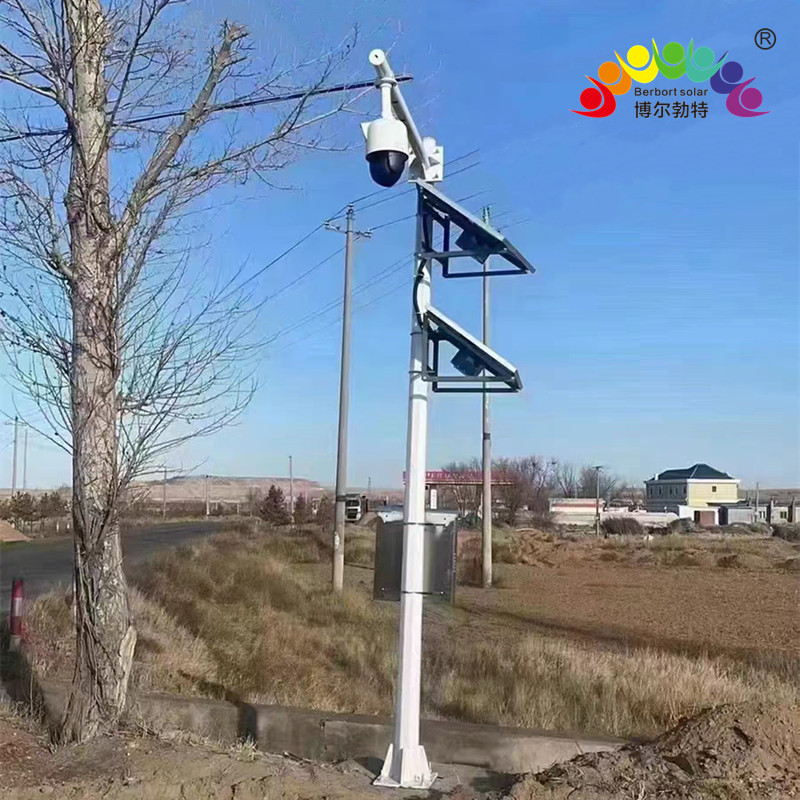 博尔勃特无电区太阳能光伏发电系统高速公路风光互补监控供电系统