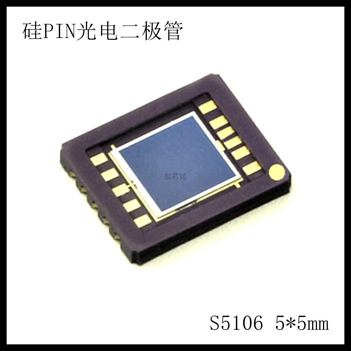 S5106 硅PIN光电二极管 受光面5*5mm 波长720nm 滨松全新