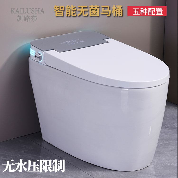 商场洗手间 一体智能马桶 自动冲水座圈加热 多种功能 尚典源头工厂