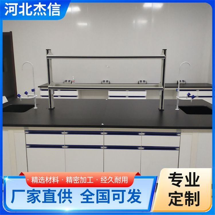 独立钢木试验台 杰信 理化板操作台全钢实验台 类型齐全