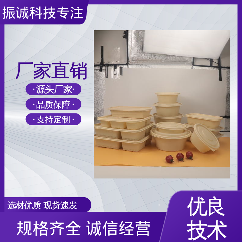 环保餐盒 两荤两素套餐碗 可冷冻 加厚 振诚科技