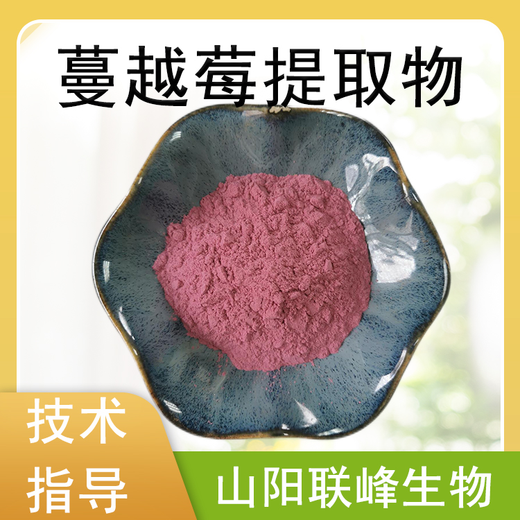 蔓越莓提取物 含花青素 水溶蔓越莓果粉 食品饮料原料 1公斤/包
