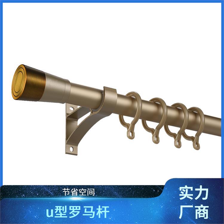 骏派 展览场所 喇叭头罗马杆 顺滑开合 实力厂家