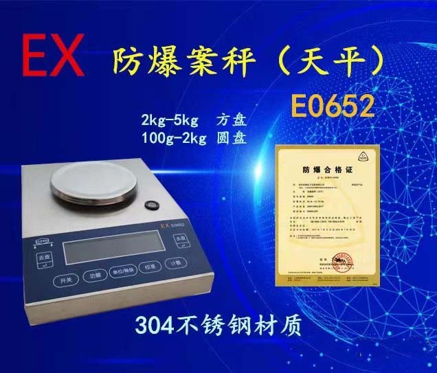 康斯坦特 高精度电子防爆天平 案秤 品类齐全 首衡E0652 系列