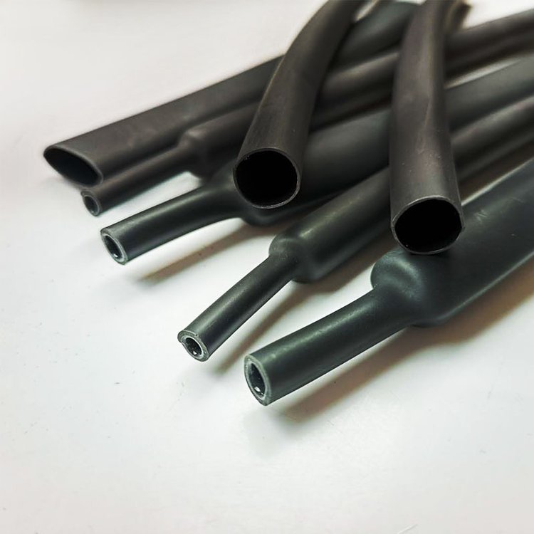 厂家大量优价供应3:1 φ12.7带胶带胶双壁管 125℃双壁热缩管
