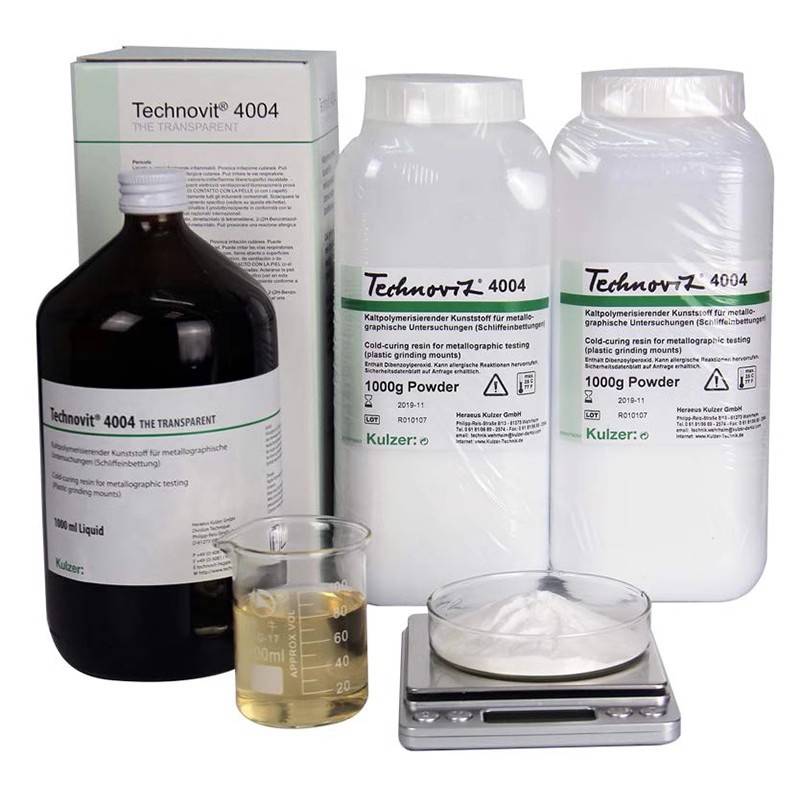 古莎金相泰克诺维进口丙烯酸树脂Technovit4004冷镶嵌树脂