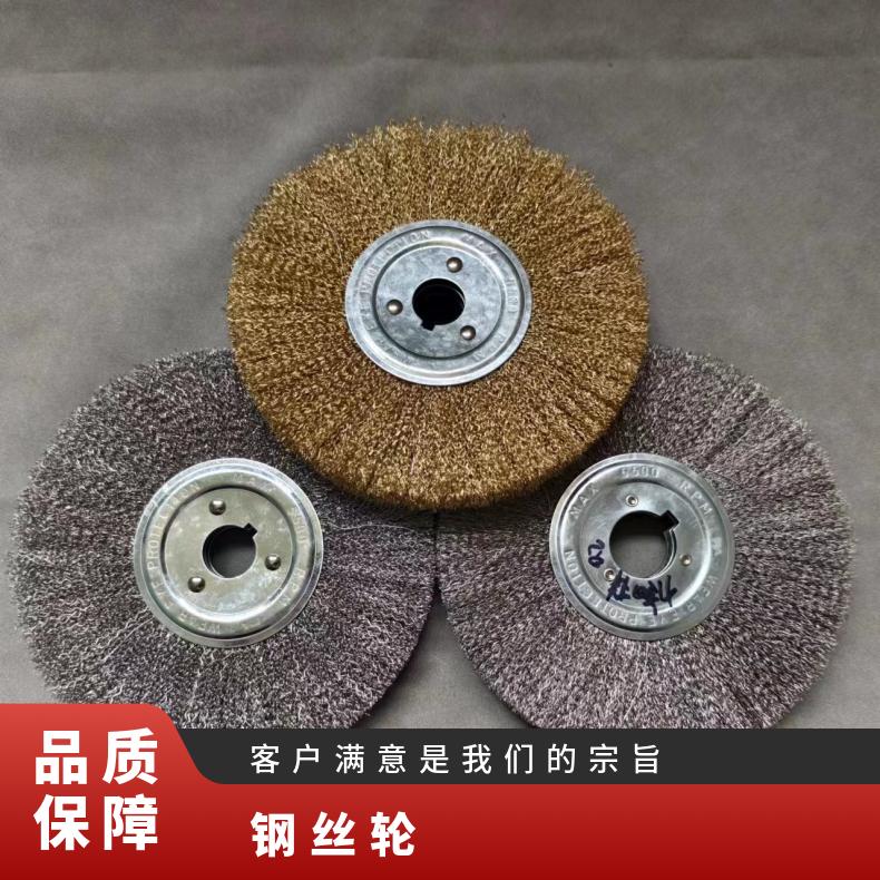 钢丝轮 平行8寸单片鞋底打磨专业打磨除锈 工厂货源 支持定制