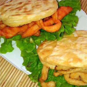 五元里脊扒饼