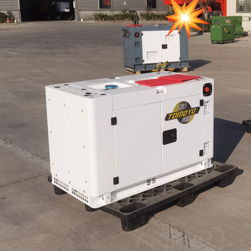 6KW7KW8KW欧五柴油发电机组 双缸噪音小 可车载远程遥控启停 通讯
