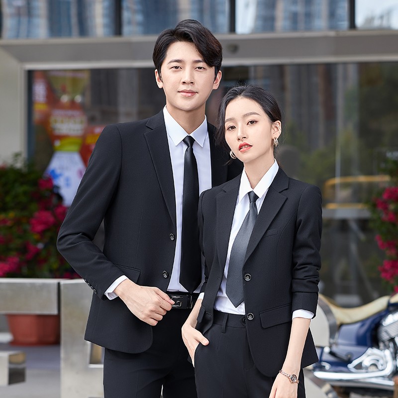 锦丹 禅|城 高端团体西装定制 酒店前台工作服 多种型号款式