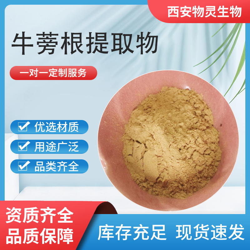 牛蒡根提取物 含牛蒡根多糖 10：1浓缩粉 牛蒡根粉 食品原料 1kg起批