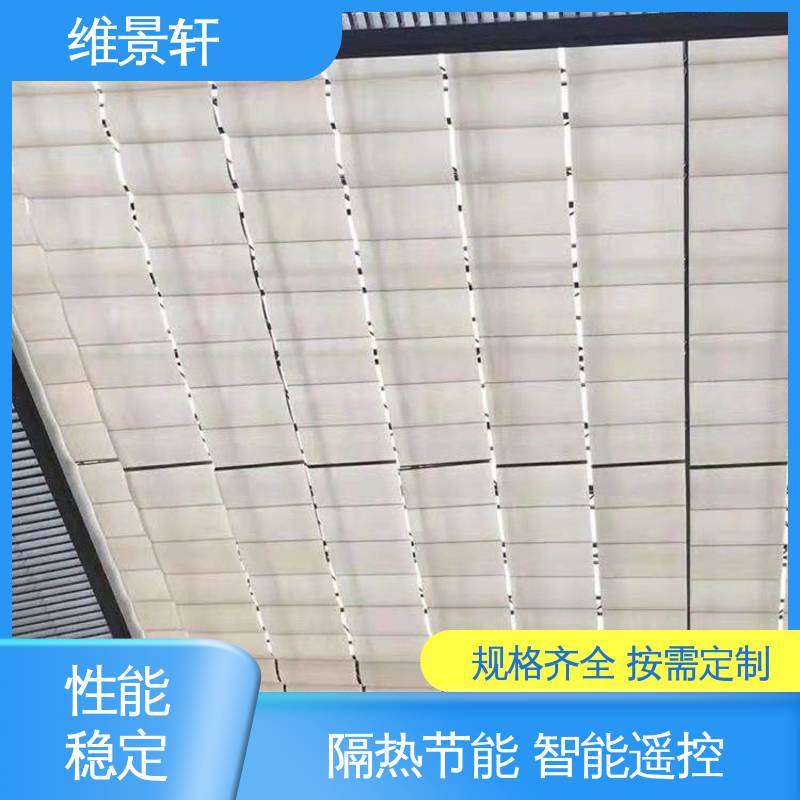 维景轩 FTS电动天棚帘 阳光房遮阳顶窗帘 材质易清洁 上门测量安装