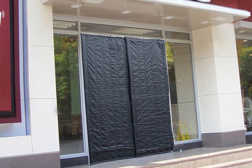 鑫盛佳达 冬季棉门帘 用料厚实 规格齐全 生产厂家